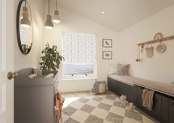 Nursery Mobile, Dusk - Twist&Fit Roller Blind - Image 7